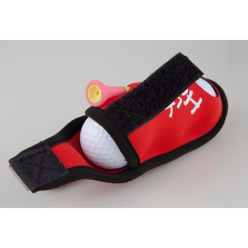 Neoprene golf ball holder