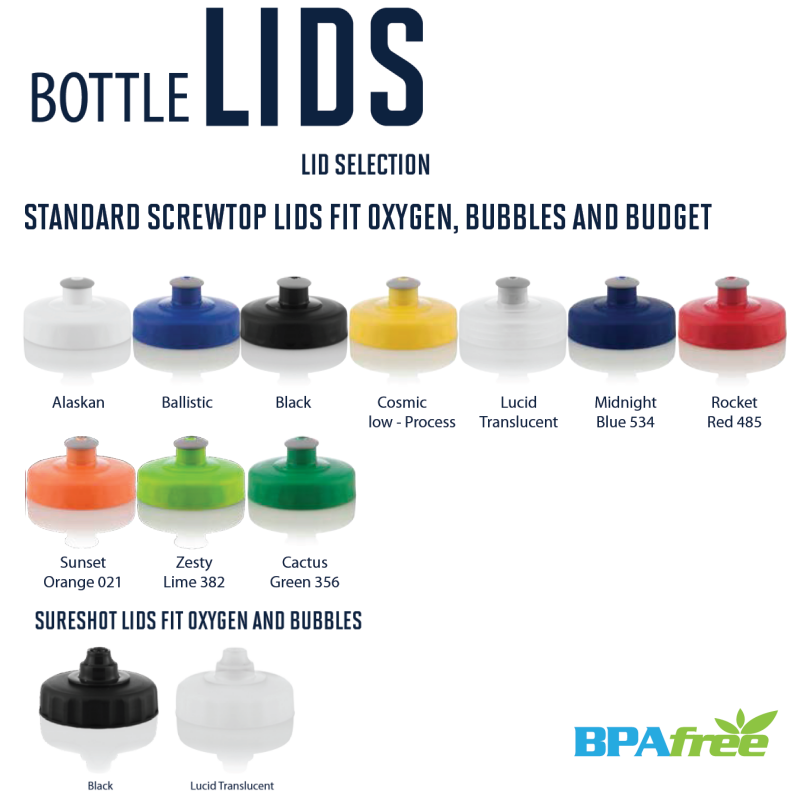 BUBBLES - 650ml Premium Sports Bottle (AUS MADE)