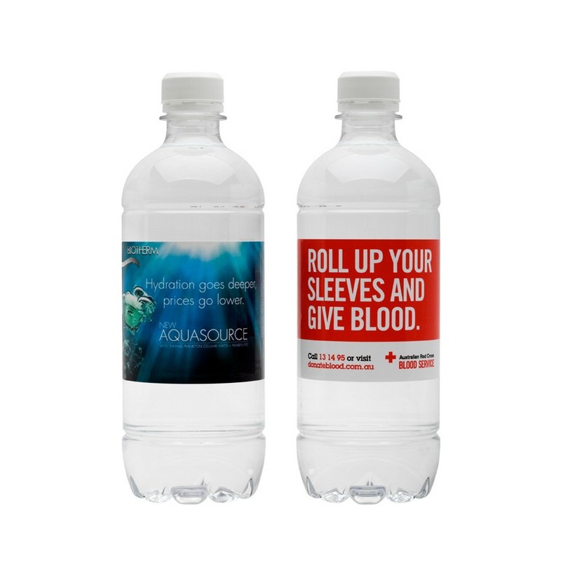 Custom Bottled Spring Water (350ml or 600ml)