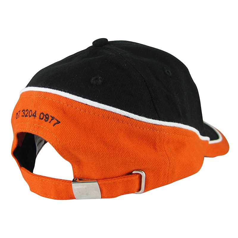 Custom-Made Piping Split Coloured Cap (8000 Stitch Count)