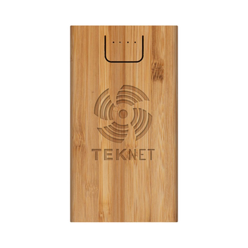 AR898 - Jaegers Bamboo Wireless Power Bank - 5000 mAh