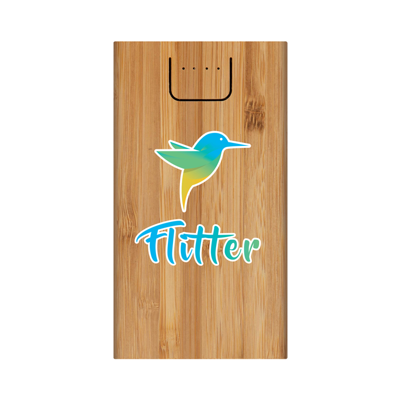 Jaegers Bamboo Wireless Power Bank - 5000 mAh