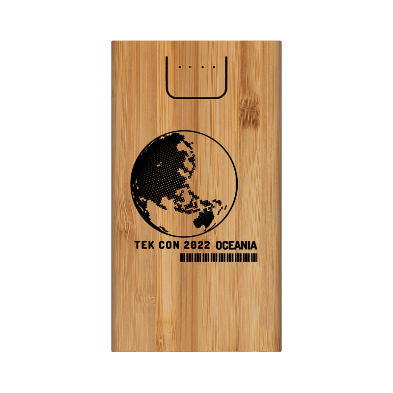 Jaegers Bamboo Wireless Power Bank - 5000 mAh