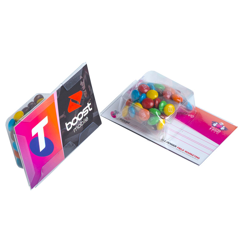 CC001DSMALL - Small Biz Card Treats with Mini M&Ms 14g 