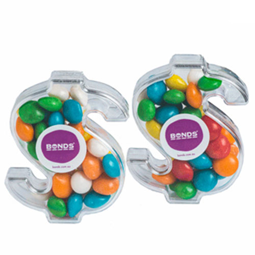 CC029E1 - Acrylic Dollar Filled With Chewy Fruits 40G - sticker (Full Colour Sticker)