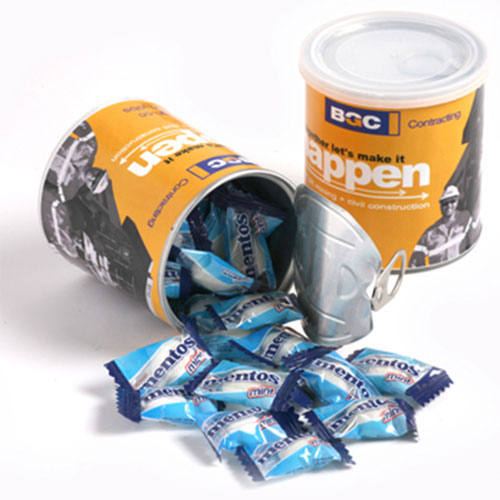 Pull Can with Mentos (Full Colour Wrapper)