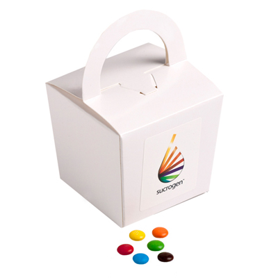 CC056D - Coloured Noodle Box with M&Ms 100g (Full Colour Sticker)