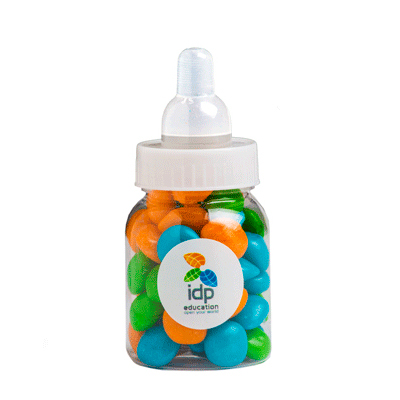 CC065E - Baby Bottle Filled with Chewy Fruit (Full Color Sticker)