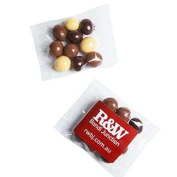 Chocolate Coated Coffee Beans 25g bag (Sticker On Bag)