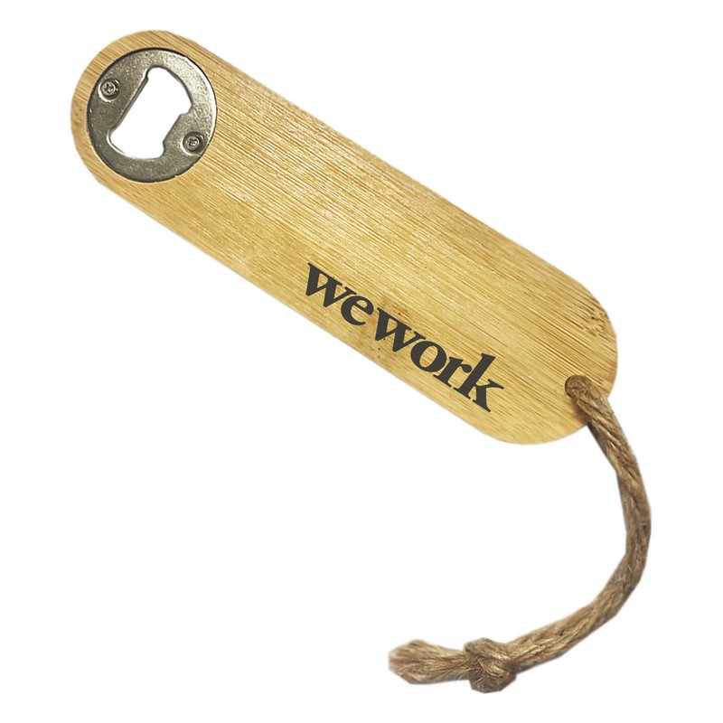 BBO003 - Texas Bamboo Bottle Opener (Factory-Direct)