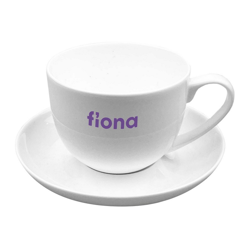 CM005 - Tea Cup and Saucer (Factory-Direct)