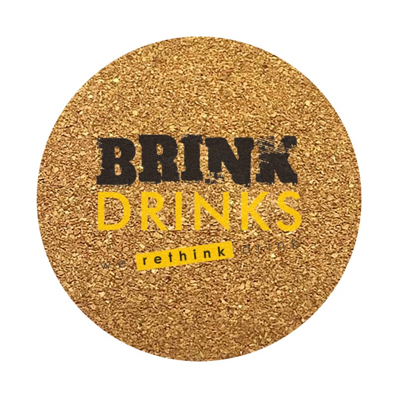 CST004 - Vineyards Cork Coaster-Round (Factory-Direct)