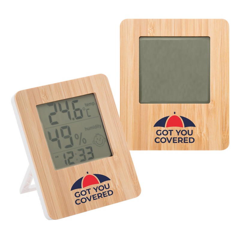 DC001 - Bamboo Desk Clock (Factory-Direct)