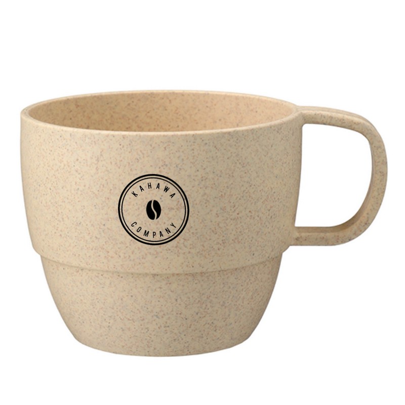 EK011 - Vetto Wheat Straw Coffee Cup (Factory-Direct)