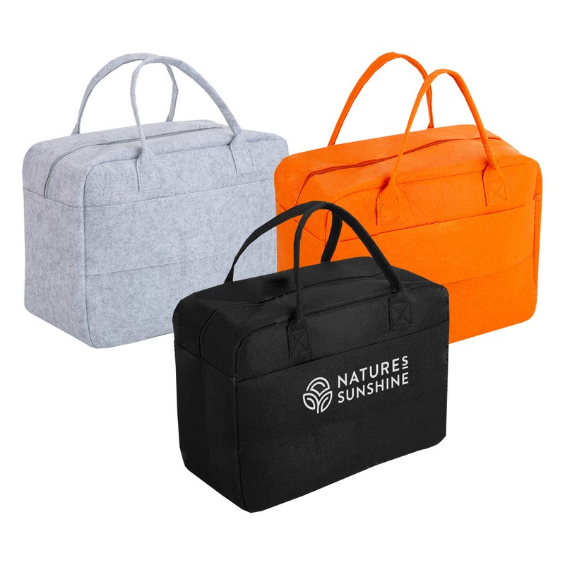 FB006 - Mecca Felt Travel Bag (Factory-Direct)
