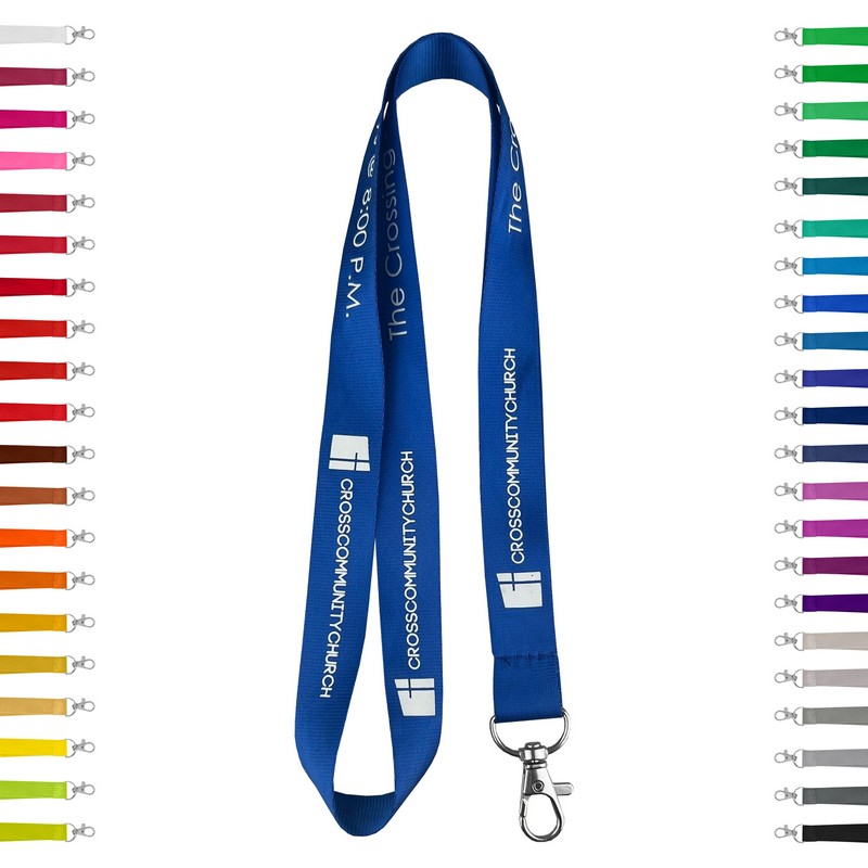 LN009 - Nylon Lanyards – 15mm (Factory-Direct)