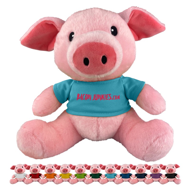 PL006 - Pig Plush (Factory-Direct)
