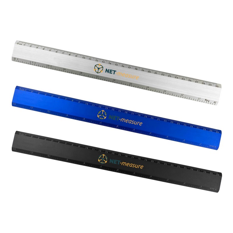 PR006 - Aluminum Ruler 30cm (Factory-Direct)