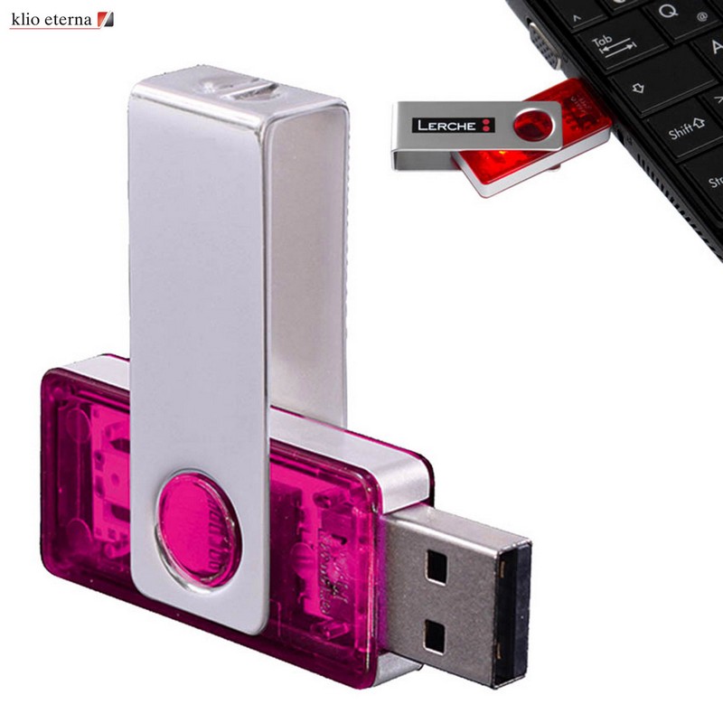USB002 - USB with Metal Clip 32GB