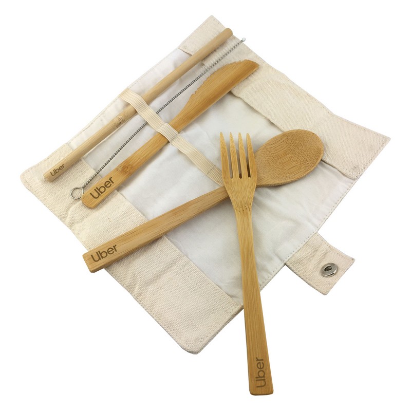 UTS003 - Bamboo Utensils Set (Factory-Direct)