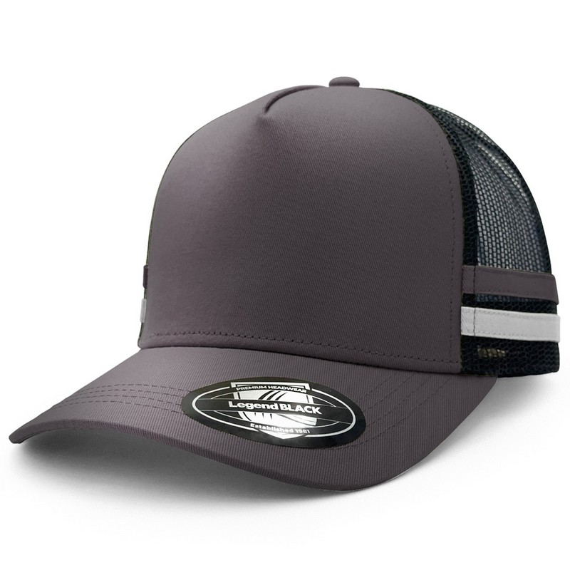 Striped Trucker Cap
