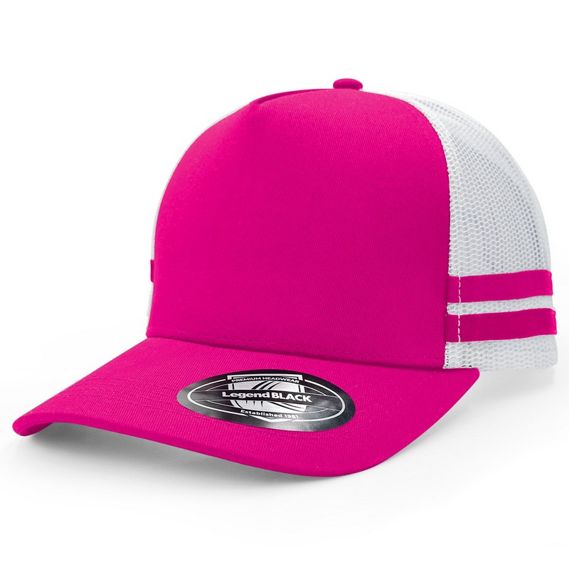 Striped Trucker Cap