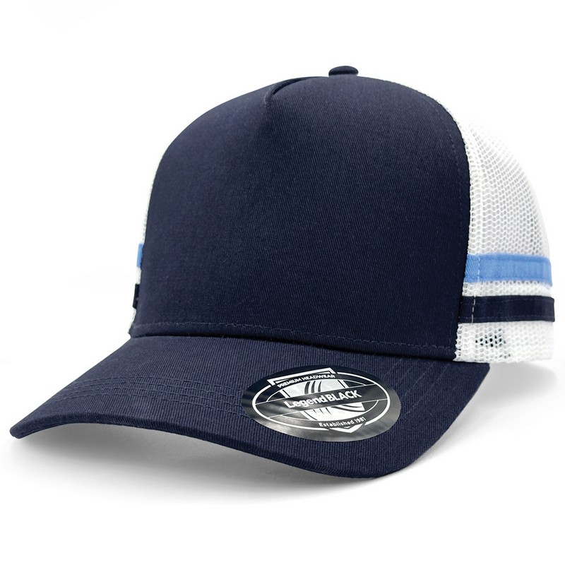 Striped Trucker Cap