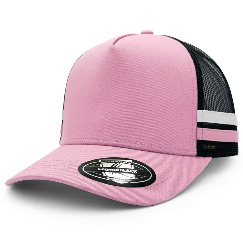 Striped Trucker Cap