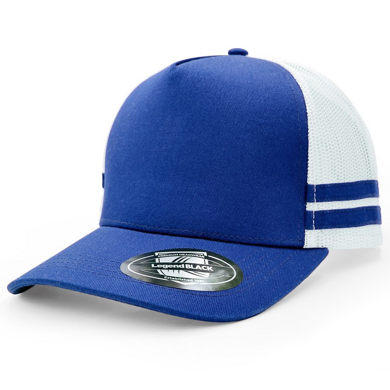 Striped Trucker Cap