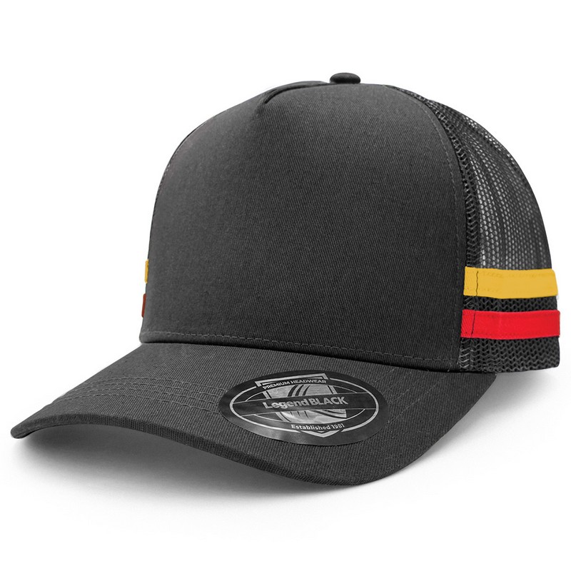 Striped Trucker Cap