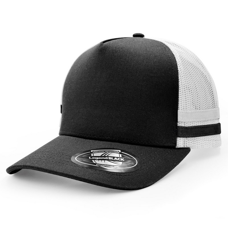 Striped Trucker Cap