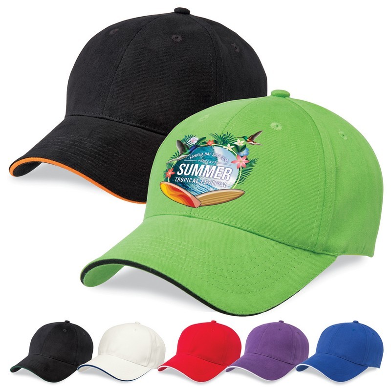 Premium Soft Sandwich Peak Cap (Large Range)