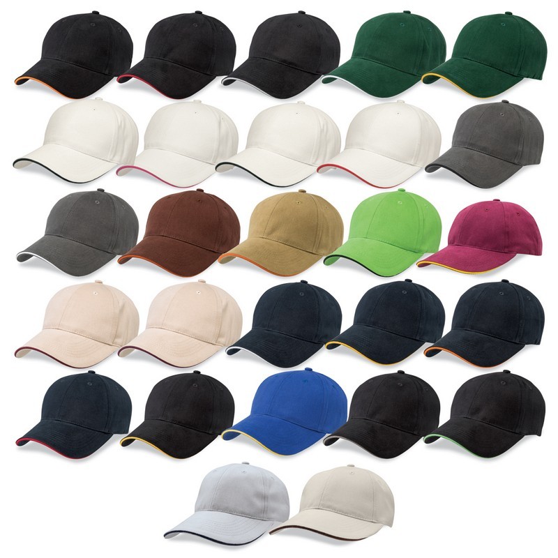 Premium Soft Sandwich Peak Cap (Large Range)