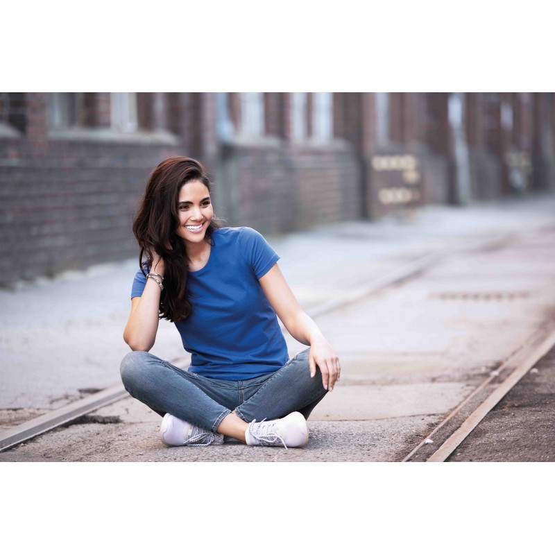 EL Women's Heavyweight Comfort-T Crew Neck (Multicolour)