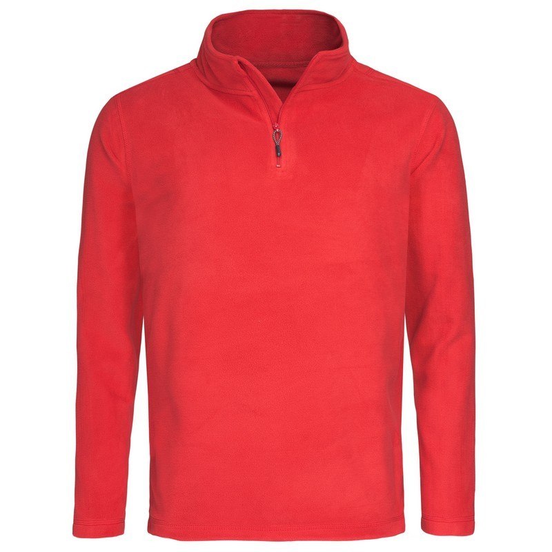 Men's Active Fleece Half-Zip (Multicolour)