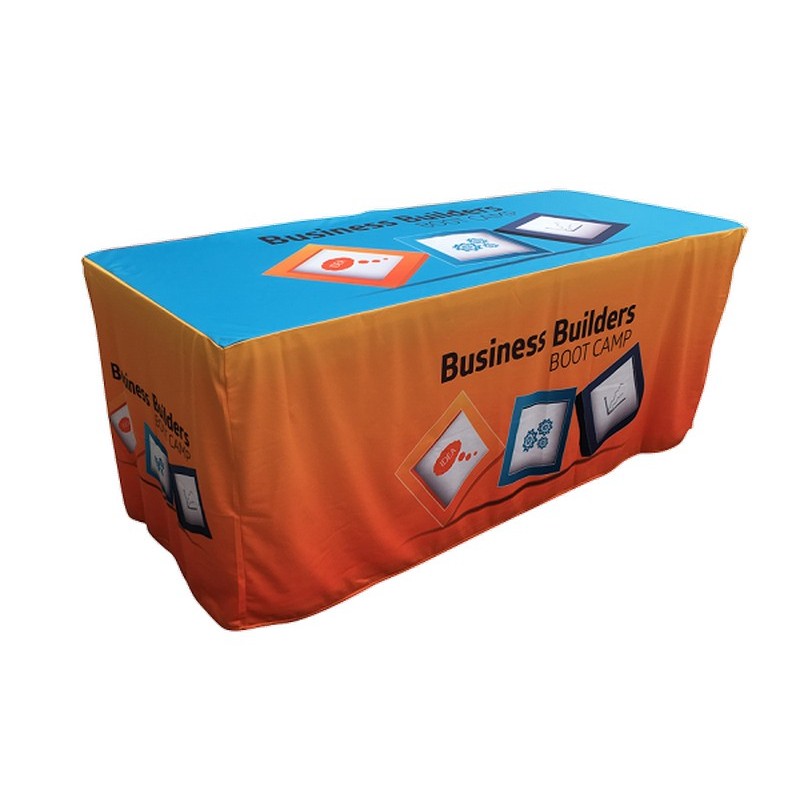 TC007 - Sublimated Custom Print Table Cloth Square Fit INDENT