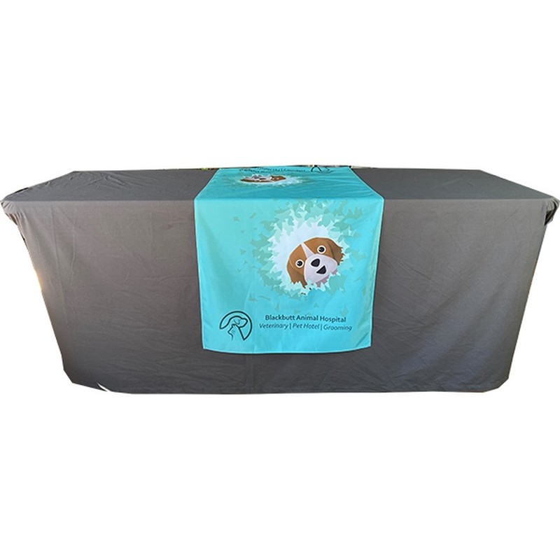 TR001 - Sublimated Custom Print Table Runner Small INDENT