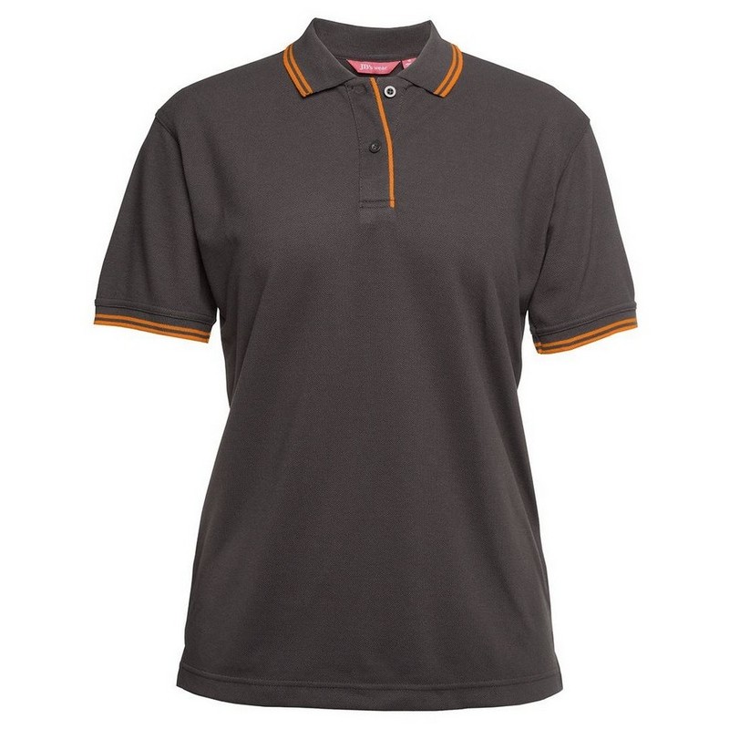 Ladies Contrast Polo (Multicolour)