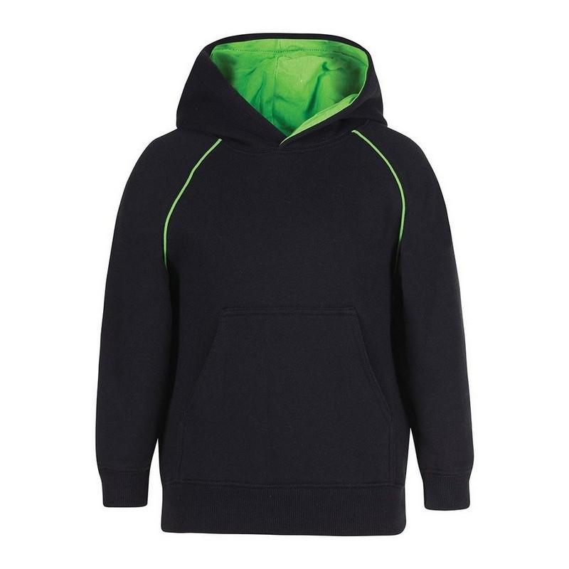 Jb's Kids & Adults Contrast Fleecy Hoodie