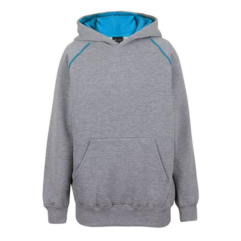 Jb's Kids & Adults Contrast Fleecy Hoodie