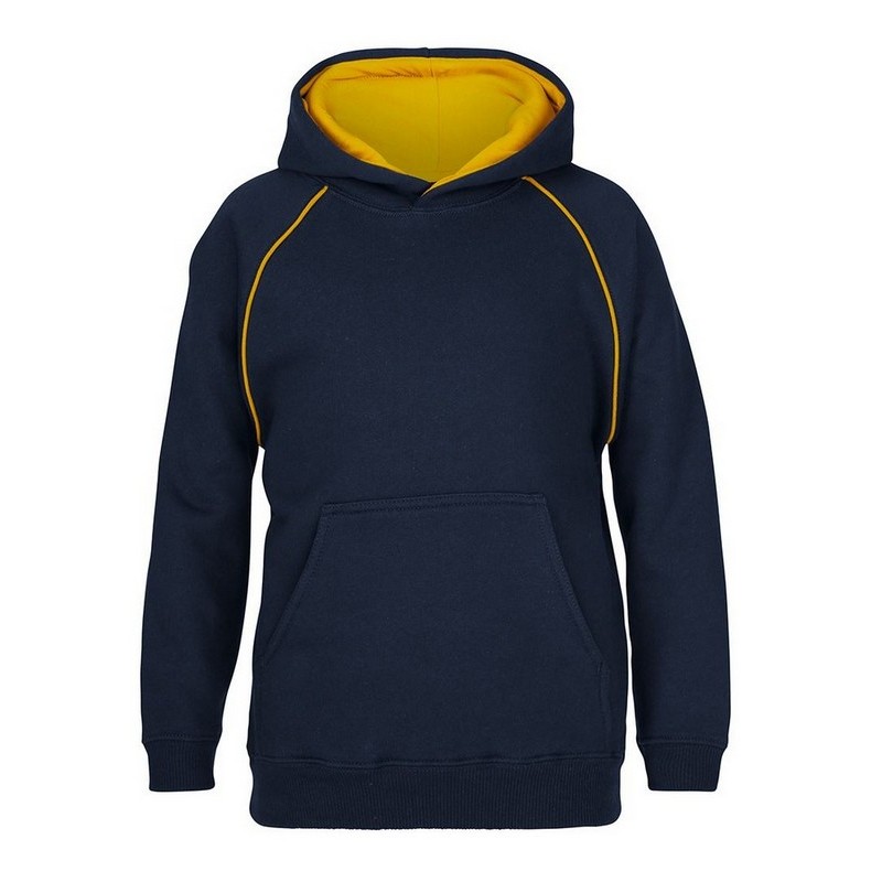 Jb's Kids & Adults Contrast Fleecy Hoodie