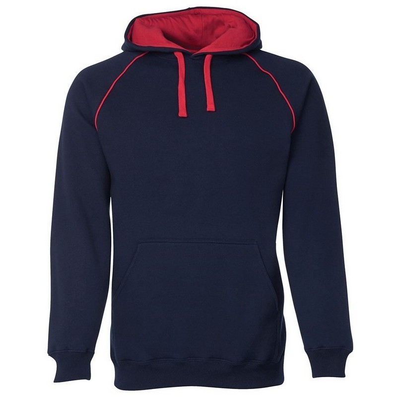 Jb's Kids & Adults Contrast Fleecy Hoodie