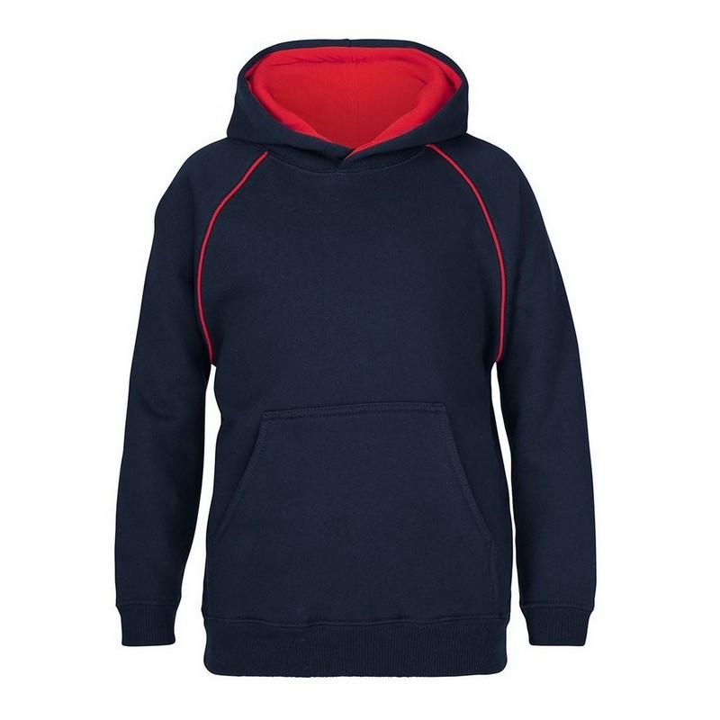 Jb's Kids & Adults Contrast Fleecy Hoodie