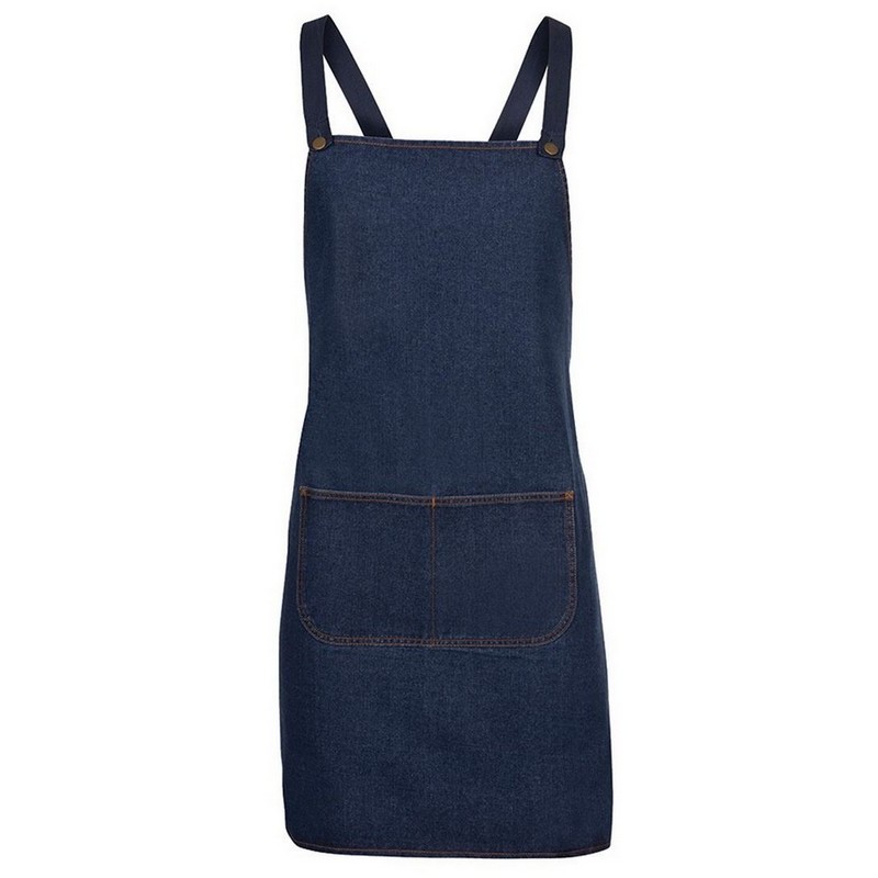 Cross Back Denim Apron