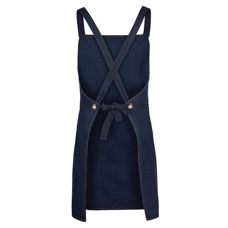 Cross Back Denim Apron
