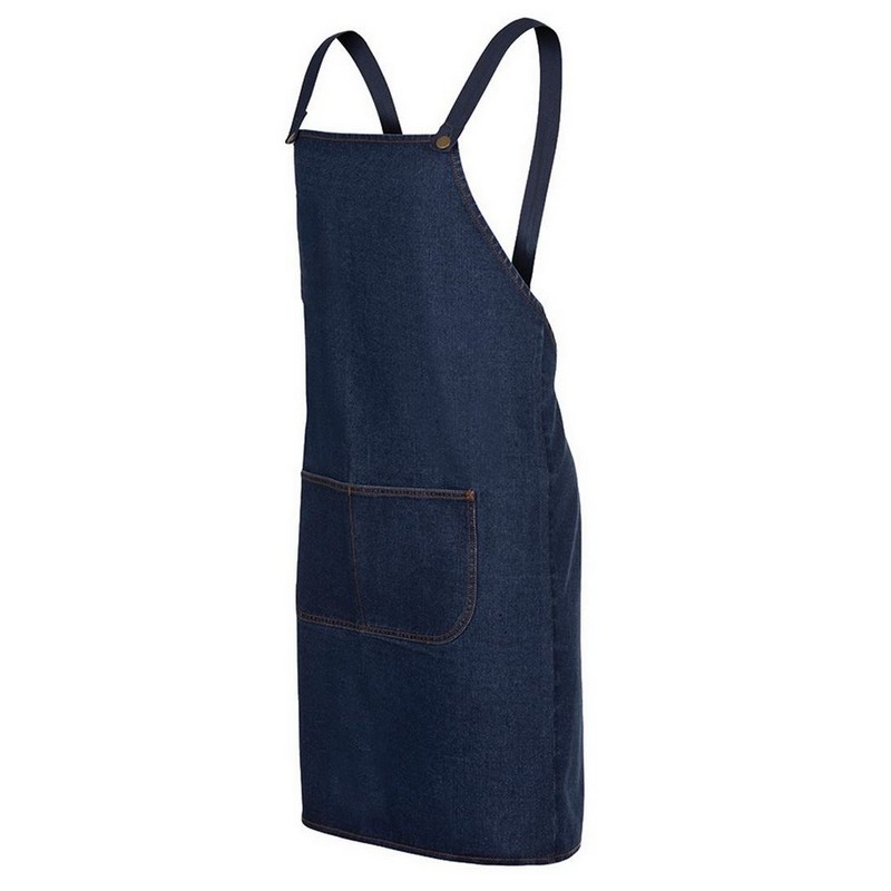 Cross Back Denim Apron