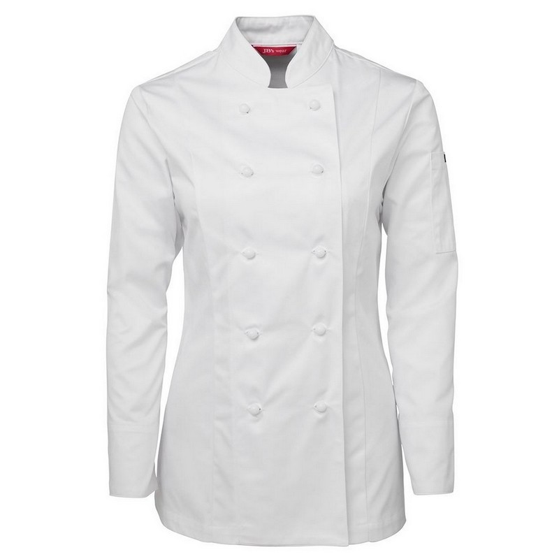 Ladies Long Sleeve Chef's Jacket