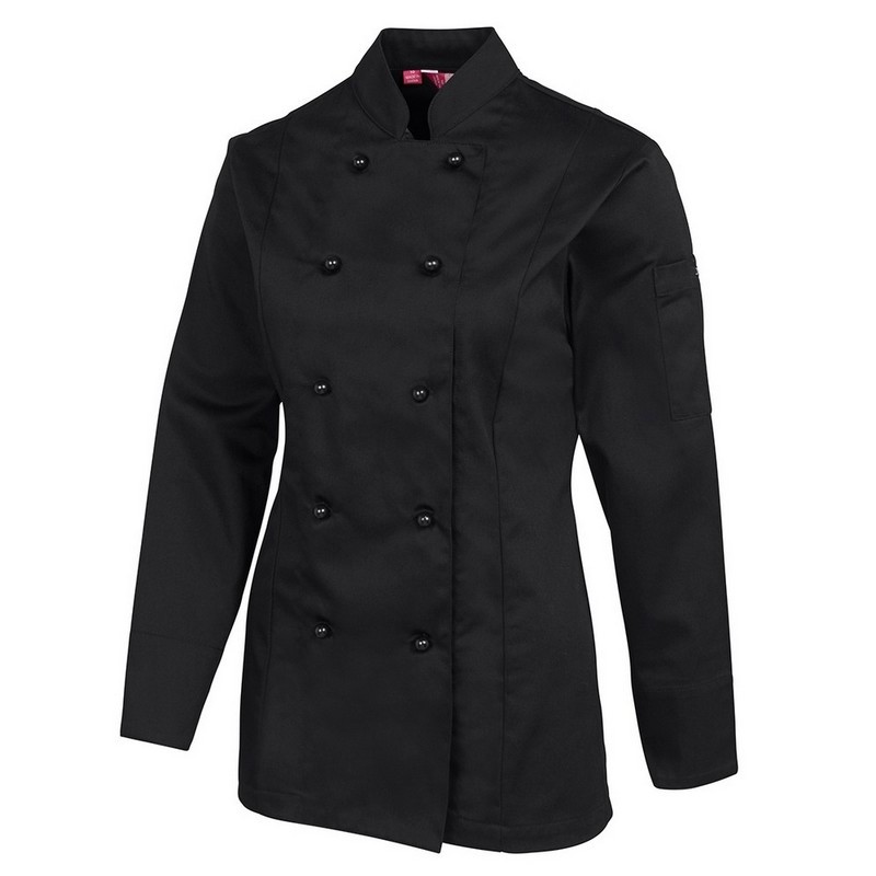 Ladies Long Sleeve Chef's Jacket