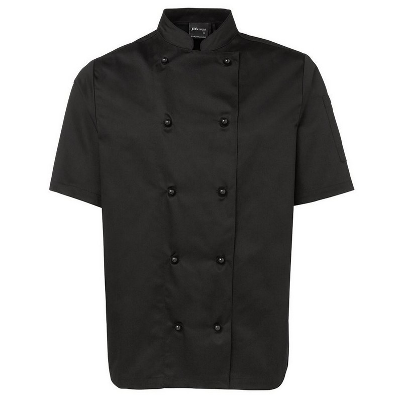 Short Sleeve Unisex Chefs Jacket