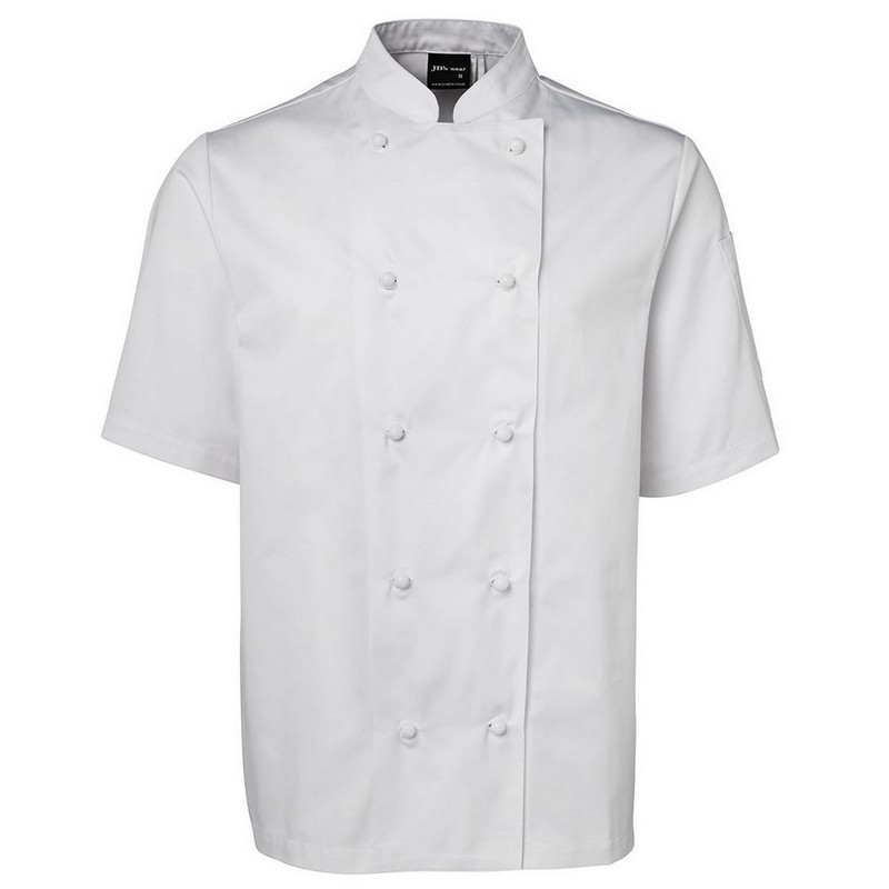 Short Sleeve Unisex Chefs Jacket